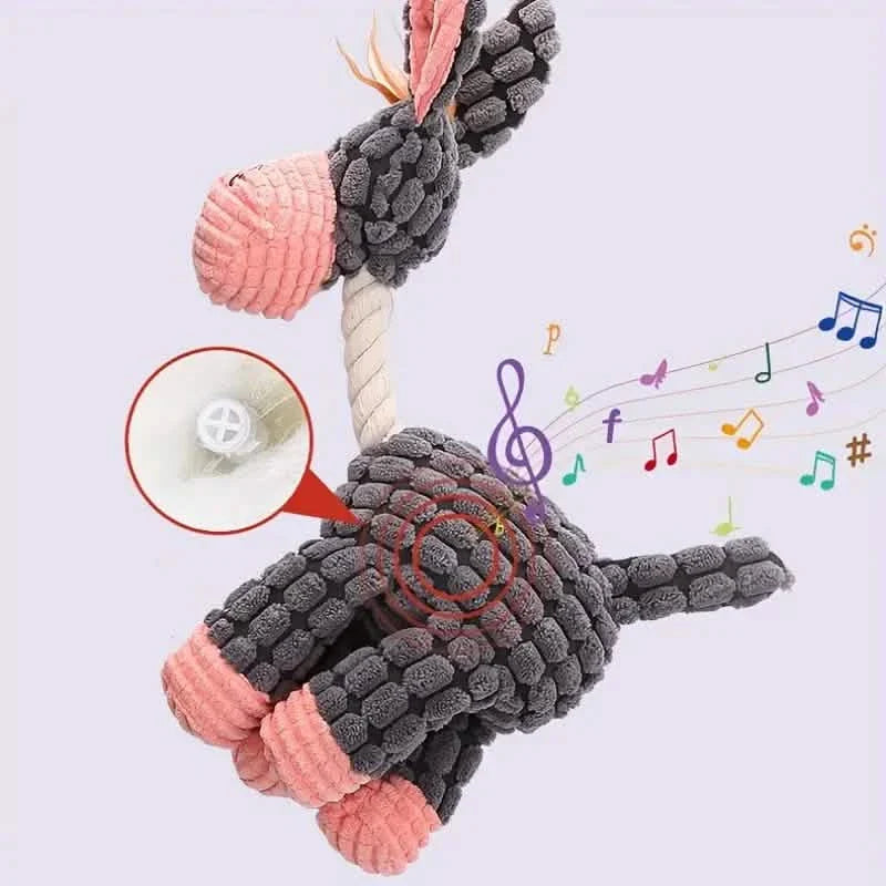 3-Pack: Interactive Dog Teeth Training Chewing Toy