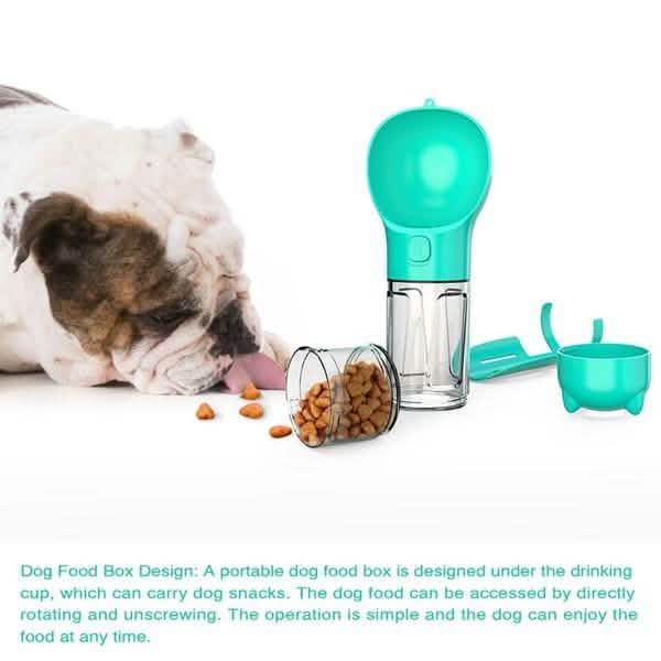4-in-1 Portable Dog Water Bottle Dispenser