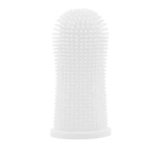 5-Pieces: Super Soft Pet Finger Toothbrush Teeth Cleaning Silicone Tooth Brush
