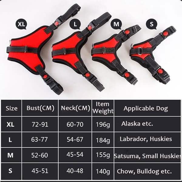 Dog Soft Adjustable Harness